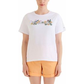 Columbia CS0366_100 Csc North Cascade Beyaz Kısa Kollu Kadın T-shirt