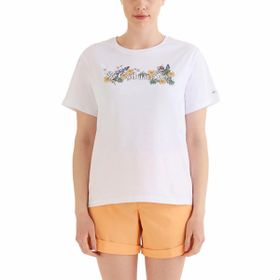 Columbia CS0366_100 Csc North Cascade Beyaz Kısa Kollu Kadın T-shirt