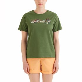 Columbia CS0366_352 Csc North Cascade Yeşil Kısa Kollu Kadın T-shirt