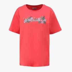 Columbia CS0366_607 Csc North Cascade Turuncu Kısa Kollu Kadın T-shirt