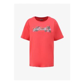 Columbia CS0366_607 Csc North Cascade Turuncu Kısa Kollu Kadın T-shirt