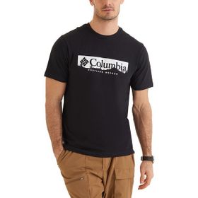 Columbia CS0371-010 Csc Box Treeline Siyah Kısa Kollu Outdoor Erkek T-shirt