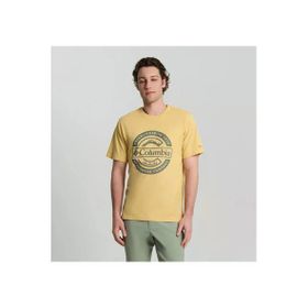 Columbia CS0387 CSC Button Badge Erkek Kısa Kollu Tişört