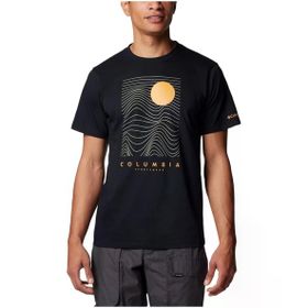 Columbia CS0390 Csc M Linear Drifts Ss Tee Erkek Kısa Kollu Tişört
