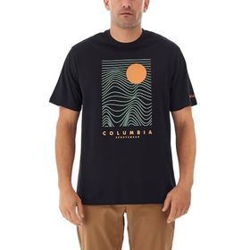 Columbia CS0390 Csc M Linear Drifts Ss Tee Erkek Kısa Kollu Tişört