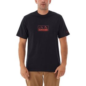 Columbia CS0397 Csc M Peaked Badge Ss Tee Erkek Kısa Kollu Tişört