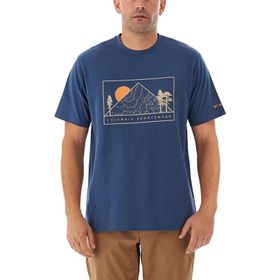 Columbia CS0398 Csc M Peaked Sunscape Ss Tee Erkek Kısa Kollu Tişört