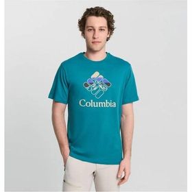 Columbia CS0413 CSC M Heavenly Stacked Gem SS Tee Erkek Kısa Kollu Tişört