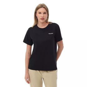 Columbia Cs0472 W Label Graphic Ss Tee Kadın Tişört