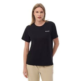 Columbia Cs0472 W Label Graphic Ss Tee Kadın Tişört
