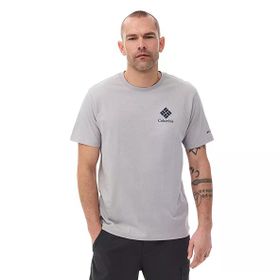 Columbia Cs0481 Csc M Stacked Gem Ss Tee Erkek Kısa Kollu Tişört