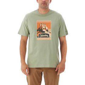 Columbia CSC Arid Trails Açık Yeşil Kısa Kollu Erkek T-shirt