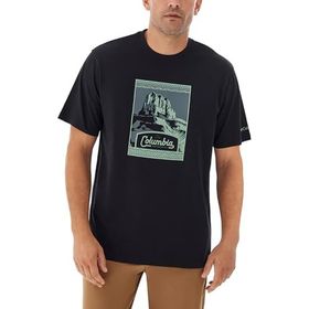 Columbia CSC Arid Trails Siyah Kısa Kollu Erkek T-shirt