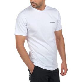 Columbia Csc Basic Logo Sleeve Beyaz Erkek T-Shirt