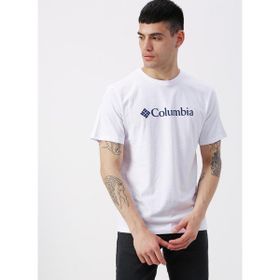 Columbia Csc Basic Logo Sleeve Beyaz Erkek T-Shirt