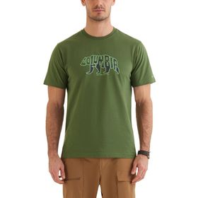 Columbia CSC Bearly Stroll Ladin Yeşili Kısa Kollu Erkek T-shirt
