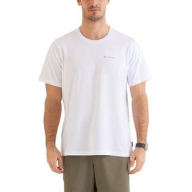 Columbia Csc Bearly Tribe Beyaz Comfort Kısa Kollu Erkek T-shirt