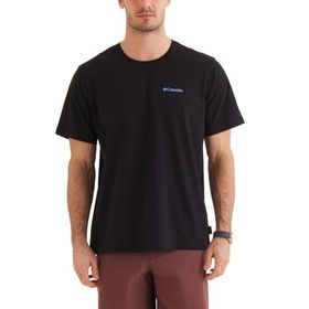 Columbia Csc Bearly Tribe Siyah Comfort Kısa Kollu Erkek T-shirt