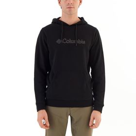 Columbia Csc Branded Shadow Siyah Kapüşonlu Erkek Sweatshirt