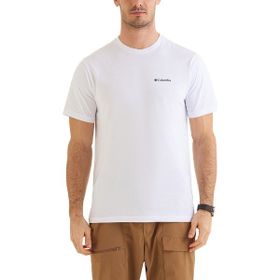 Columbia Csc Camp Icons Beyaz Kısa Kollu Erkek T-shirt