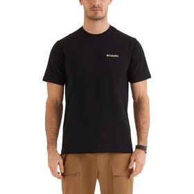 Columbia Csc Camp Icons Siyah Kısa Kollu Erkek T-shirt