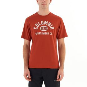 Columbia Csc College Life Kiremit Kisa Kollu Erkek T-shirt