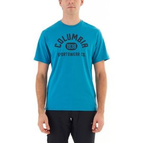 Columbia Csc College Life Petrol Mavisi Kisa Kollu Erkek T-shirt