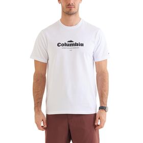 Columbia CSC Elevated High Beyaz Kısa Kollu Erkek T-shirt