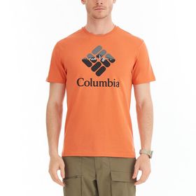 Columbia CSC Hood Nightscape Turuncu Kısa Kollu Erkek T-shirt