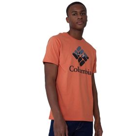 Columbia CSC Hood Nightscape Turuncu Kısa Kollu Erkek T-shirt