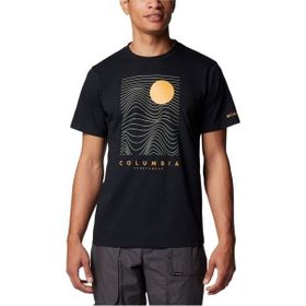 Columbia CSC Linear Drifts Siyah Kısa Kollu Erkek T-shirt