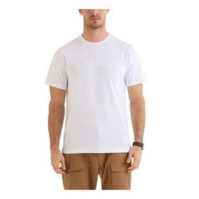 Columbia Csc M Bar Split Graphic Ss Tee Beyaz Erkek T-shirt
