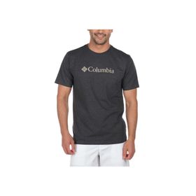 Columbia CSC M Basic Logo Brushed Erkek Gri Kısa Kollu T-Shirt