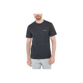 Columbia CSC M Basic Logo Brushed Erkek Gri Kısa Kollu T-Shirt