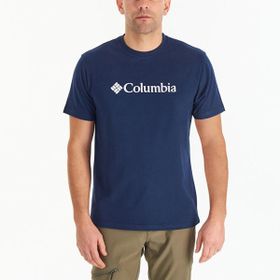 Columbia Csc M Basic Logo Brushed Lacivert Erkek Kısa Kollu T-shirt