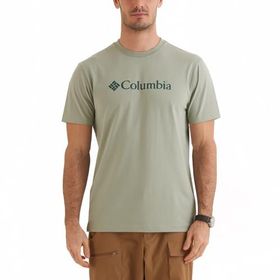Columbia CSC M Basic Logo Brushed Safari Kısa Kollu Erkek T-shirt