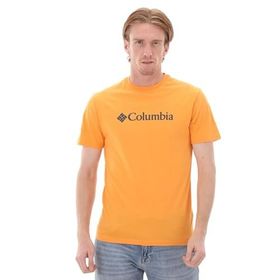 Columbia CSC M Basic Logo Brushed Turuncu Mango Kısa Kollu Erkek T-shirt