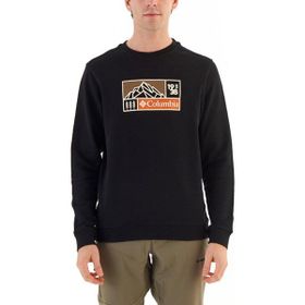 Columbia Csc M Hıke Icon Crew Siyah Erkek Sweatshirt