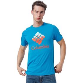 Columbia Csc M Hood Nightscape Ss Tee Cs0226 Yeşil Erkek Tişört