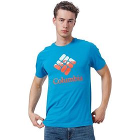Columbia Csc M Hood Nightscape Ss Tee Cs0226 Yeşil Erkek Tişört