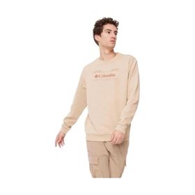 Columbia Csc M Nature And Back Crew Deve Tüyü Kahverengi Erkek Sweatshirt