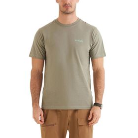 Columbia Csc M Pfg Tarpon Print Ss Tee Haki Erkek T-shirt