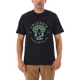 Columbia CSC Naturally Boundless Siyah Kısa Kollu Erkek T-shirt