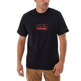 Columbia CSC Peaked Badge Siyah Kısa Kollu Erkek T-shirt