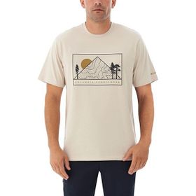Columbia CSC Peaked Sunscape Bej Kısa Kollu Erkek T-shirt