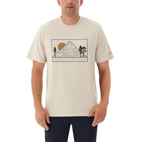 Columbia CSC Peaked Sunscape Bej Kısa Kollu Erkek T-shirt