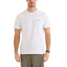 Columbia CSC PFG Elements Beyaz Kısa Kollu Erkek T-shirt