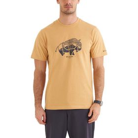 Columbia Csc Range Roamer Kahverengi Kısa Kollu Erkek T-shirt