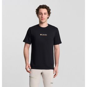 Columbia CSC Retro Siyah Kısa Kollu Erkek T-shirt