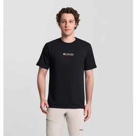Columbia CSC Retro Siyah Kısa Kollu Erkek T-shirt